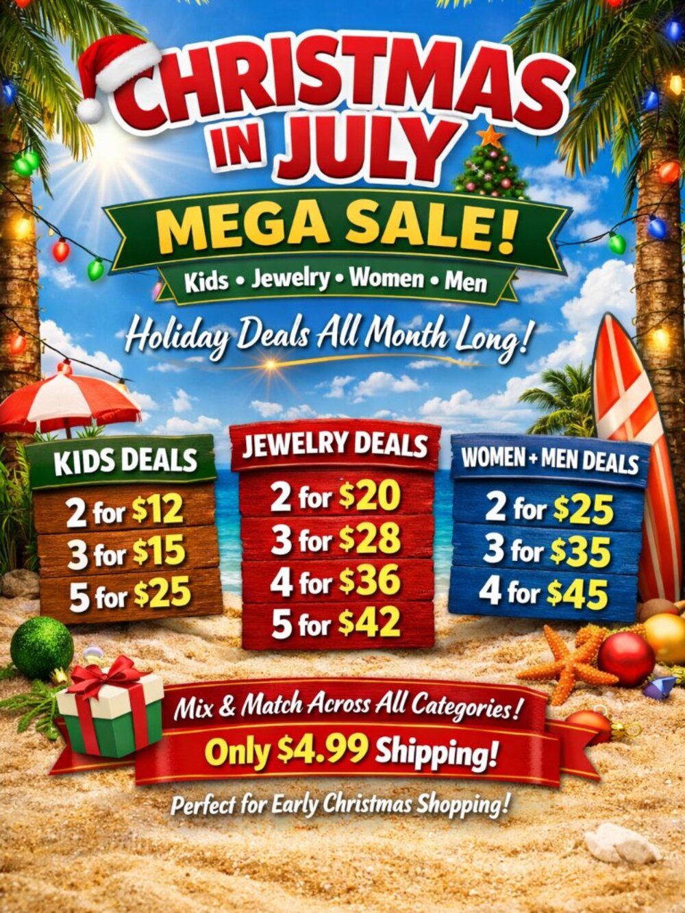 Unbranded Kids Toys Plush - Christmas in July Mega Sale Bundle Deals